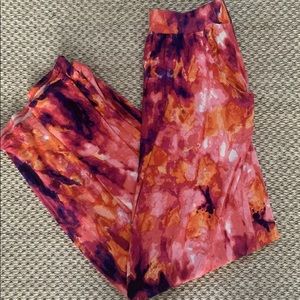 NWOT Loveappella Boho Tie Dye Maxi Skirt Size XS